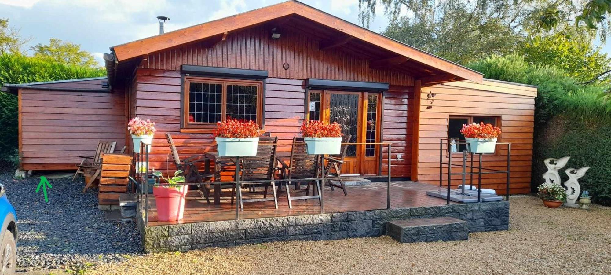 Chalet Nutons Somme-Leuze Exteriér fotografie